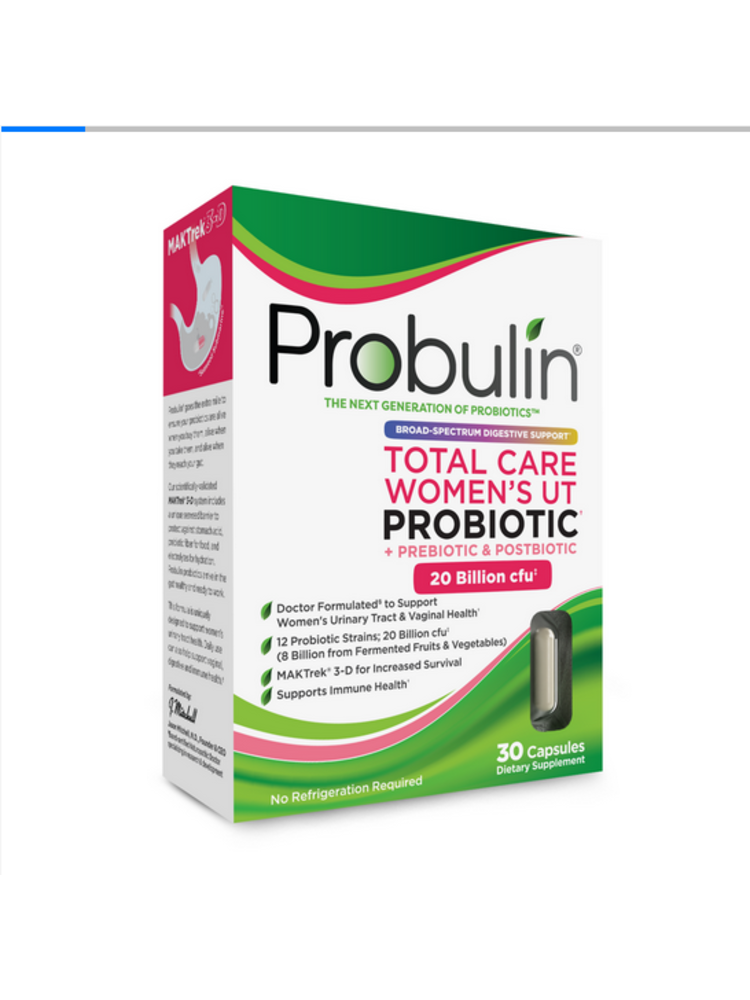 Probulin Probulin Total Care Women's UT Probiotic, 30ct