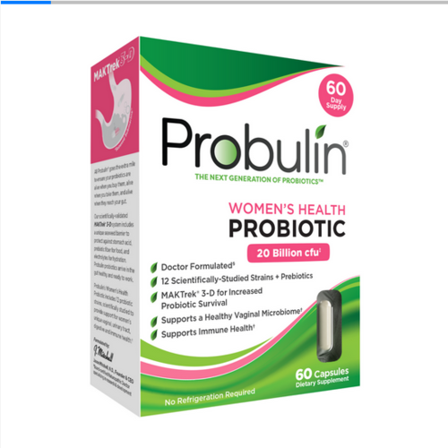 Probulin Probulin Women's Health Probiotic, 60ct