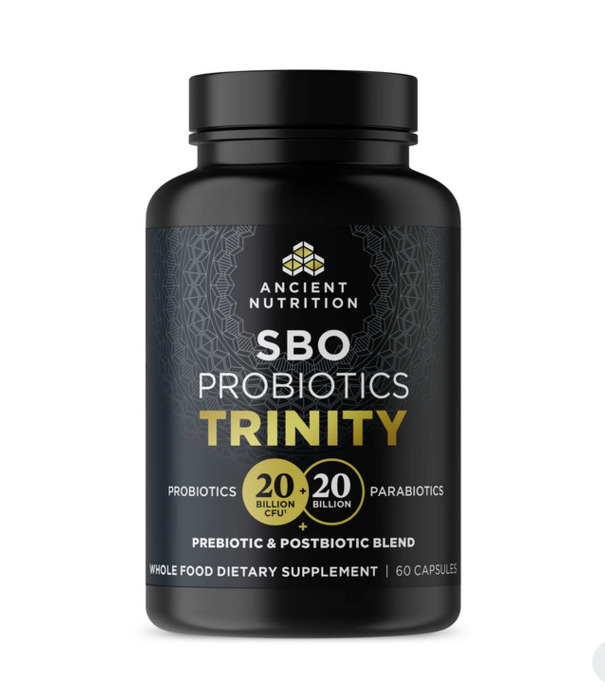 Ancient Nutrition Ancient Nutrition SBO Probiotics, Trinity, 60cp.
