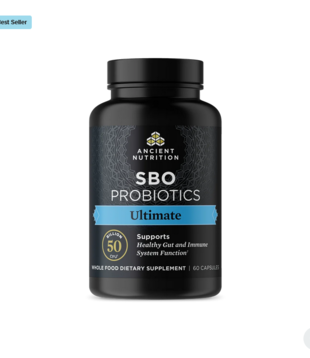 Ancient Nutrition SBO Probiotics, Ultimate, 60cp.