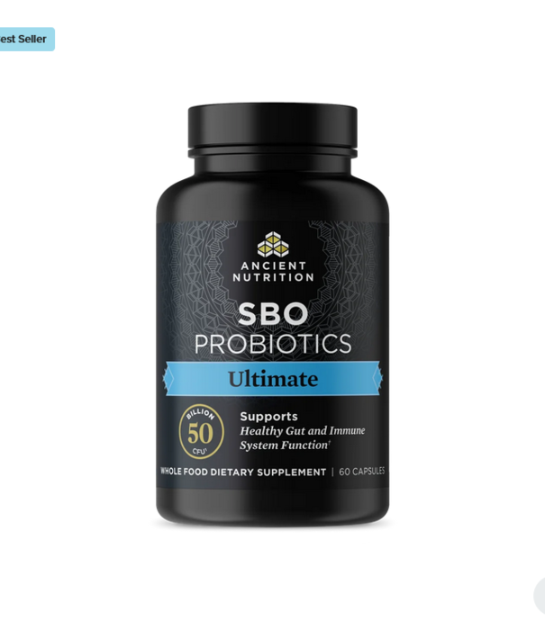 Ancient Nutrition Ancient Nutrition SBO Probiotics, Ultimate, 60cp.