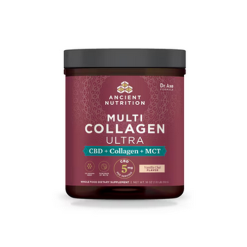 Ancient Nutrition Ancient Nutrition Multi Collagen Ultra Vanilla Chai Powder, 30srv