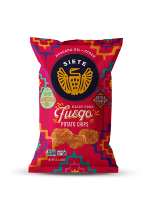 Siete Kettle Chips, Fuego, 5.5oz.