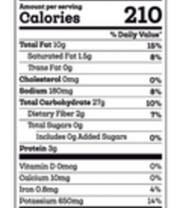 SIETE Siete Kettle Chips, Sea Salt, 5.5oz.