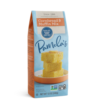 Pamela's Cornbread and Muffin Mix, 12oz.