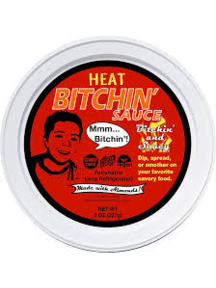 Bitchin' Sauce, Heat, 8oz.