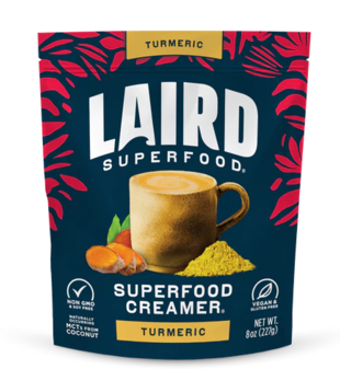 Laird Superfood Creamer, Turmeric, 8oz.