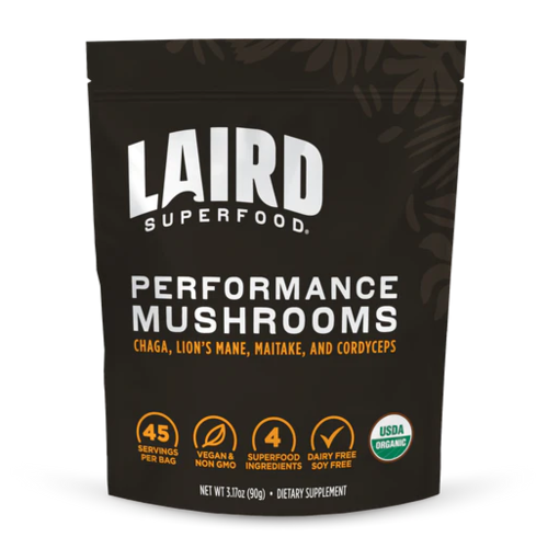 Laird Superfood Performance Mushrooms, Organic, 3.17oz. Laird Superfood Performance Mushrooms, Organic, 3.17oz.