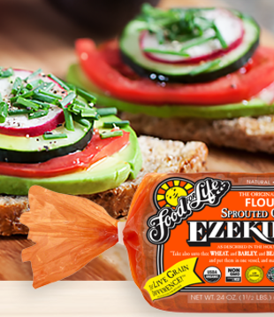 Food For Life Bread, Ezekial 4:9, Original, Organic, 24oz.