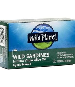 Wild Planet Wild Sardines, in Olive Oil, 4.4oz.