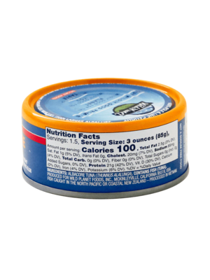 Wild Planet Wild Tuna, Albacore, No Salt, 5oz.