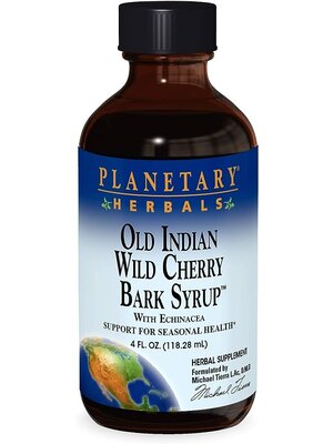 Planetary Herbals Old Indian Wild Cherry Bark Syrup, 8oz.