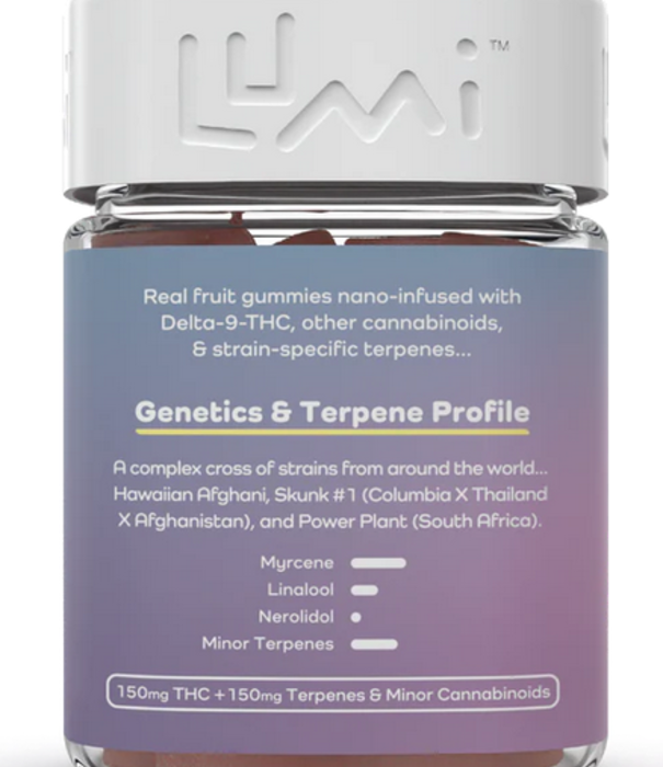 Lumi Cotton Candy Kush D9 Gummies, 15ct