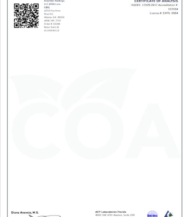 LUNA CBD Luna Weekend LIGHTS OUT D8 + CBN Tincture, 500mg:250mg, 1oz