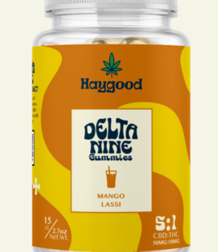 Haygood D9 Gummies, Mango Lassi, 15ct