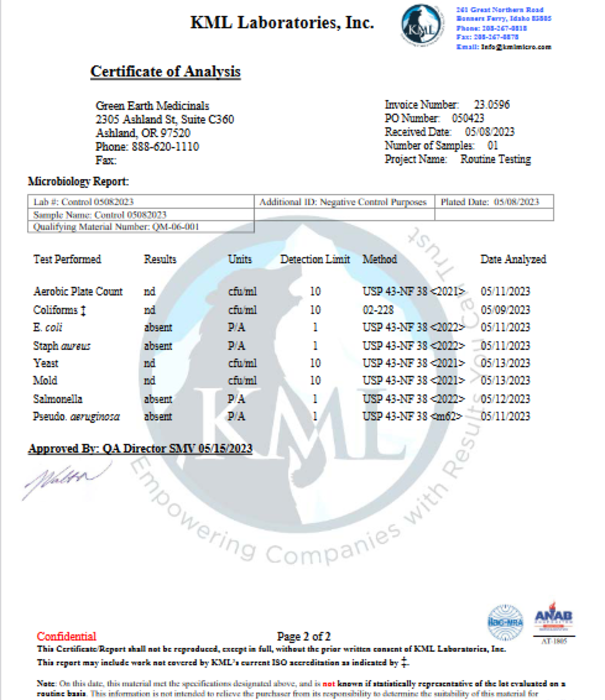 GREEN EARTH MEDICINALS Green Earth Medicinals Oral Formula Cinnamon, 2oz.