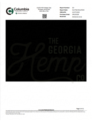 Georgia Hemp Company Georgia Hemp Co. D8 Disposable , Strawberry Cough, 440mg