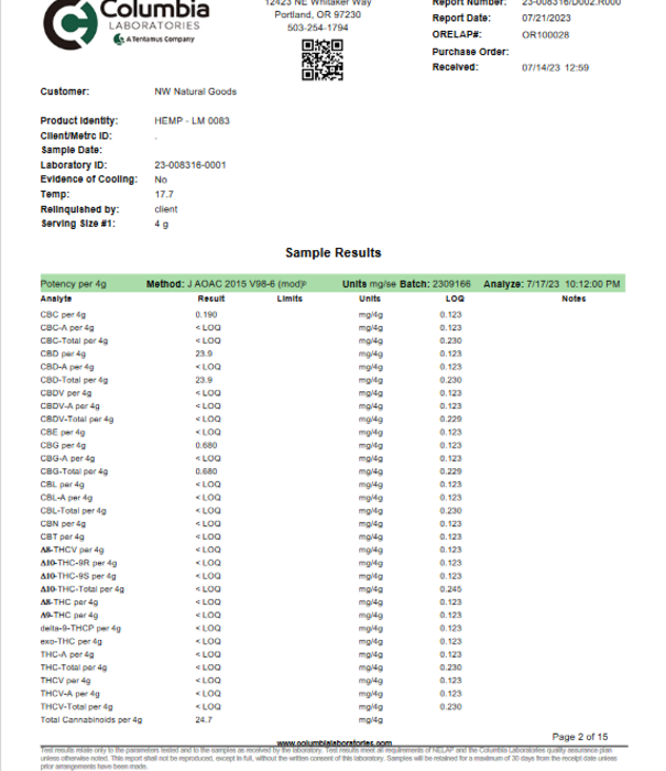 WYLD Wyld CBD Gummies 500mg, Lemon, 20ct
