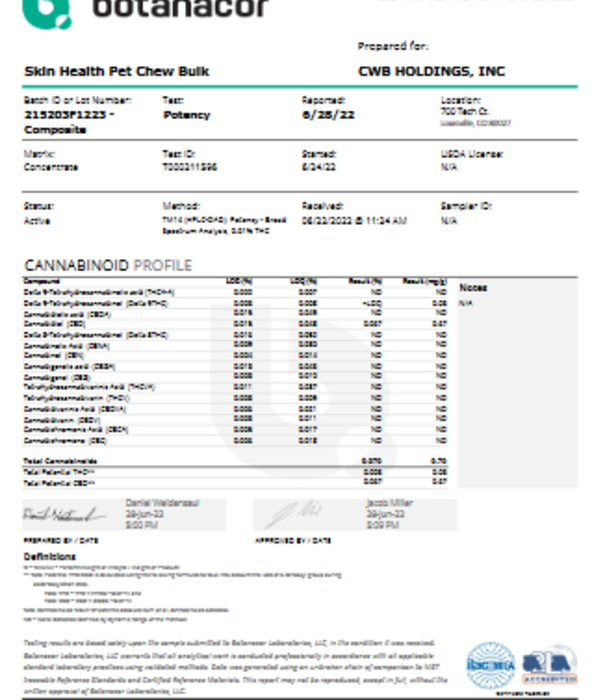 CHARLOTTE'S WEB Charlotte's Web Canine Skin & Allergy Chew, 30ct