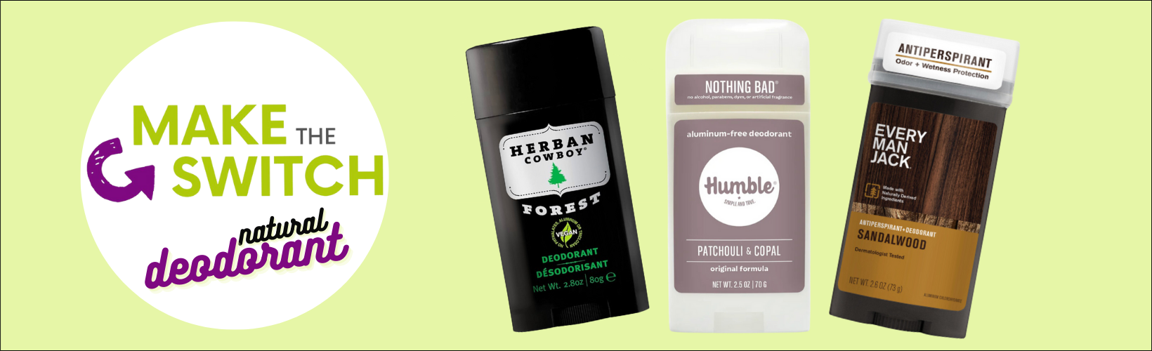 3 Reasons Men Should Switch to Natural Deodorant
