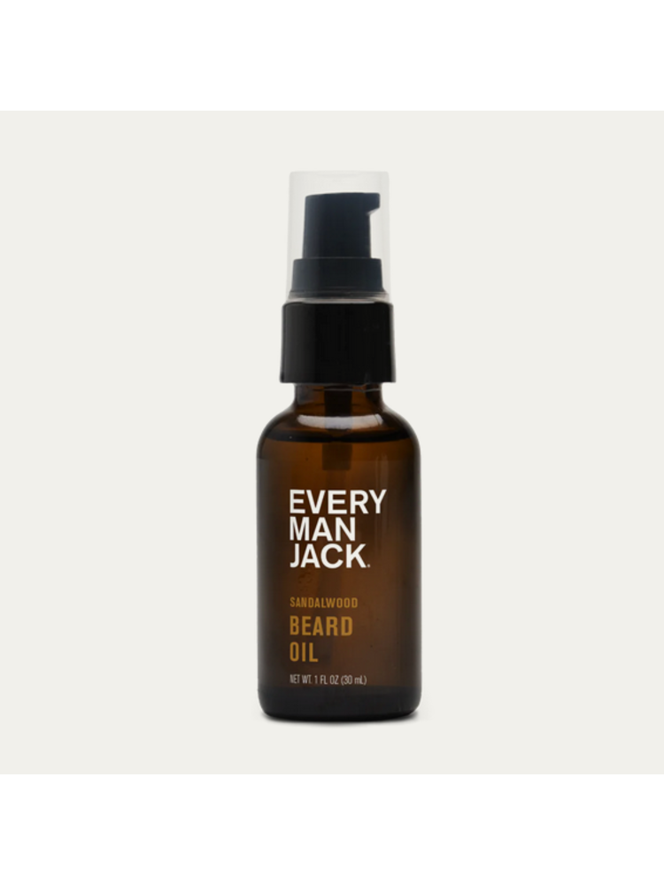 Every Man Jack Every Man Jack Beard Oil, Sandalwood, 1oz.