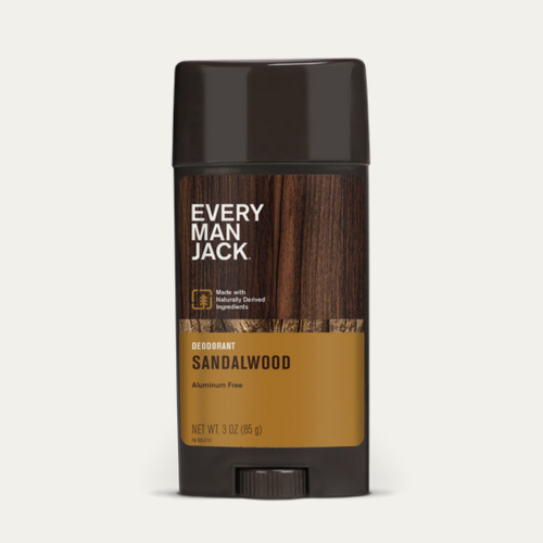 Every Man Jack Deodorant, Sandalwood, 3oz. Every Man Jack Deodorant, Sandalwood, 3oz.