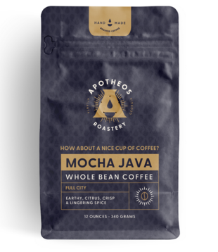 Apotheos Coffee, Java Holiday 12oz