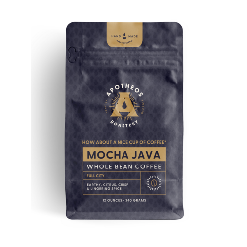 Apotheos Coffee, Java Holiday 12oz