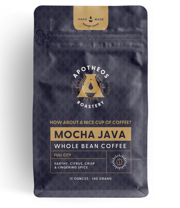 Apotheos Coffee, Java Holiday 12oz