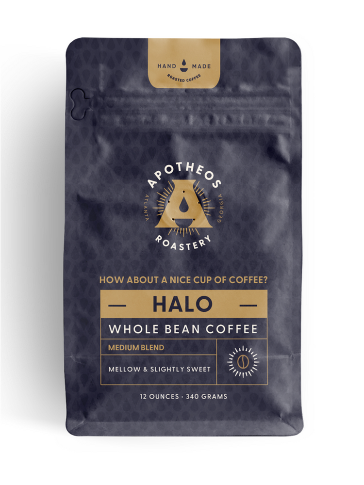 Apotheos Coffee, Halo Medium Blend, 12oz