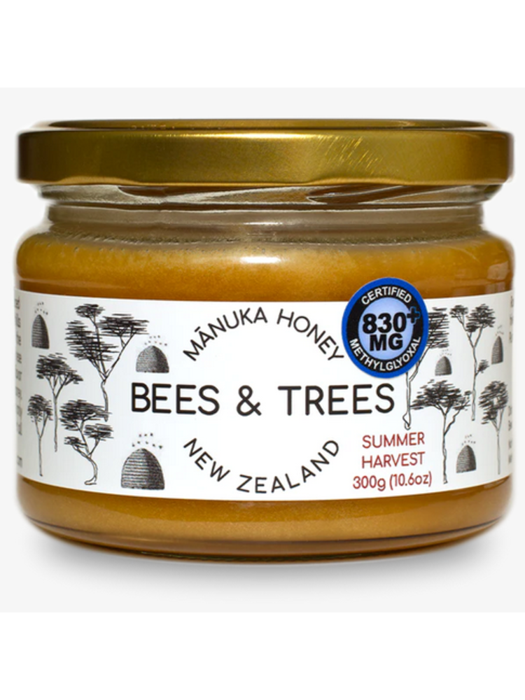 BEES AND TREES Bees & Trees Manuka Honey Founder's Reserve 830+ MGO, 10.6oz.
