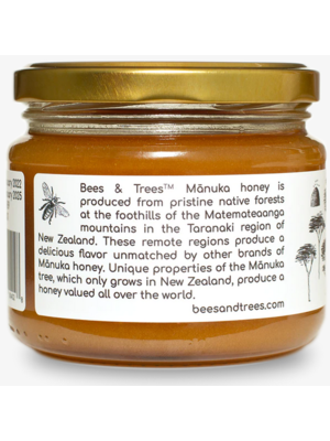 BEES AND TREES Bees & Trees Manuka Honey 275-350+ MGO, 13.4oz.
