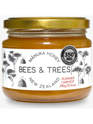 BEES AND TREES Bees & Trees Manuka Honey 275-350+ MGO, 13.4oz.
