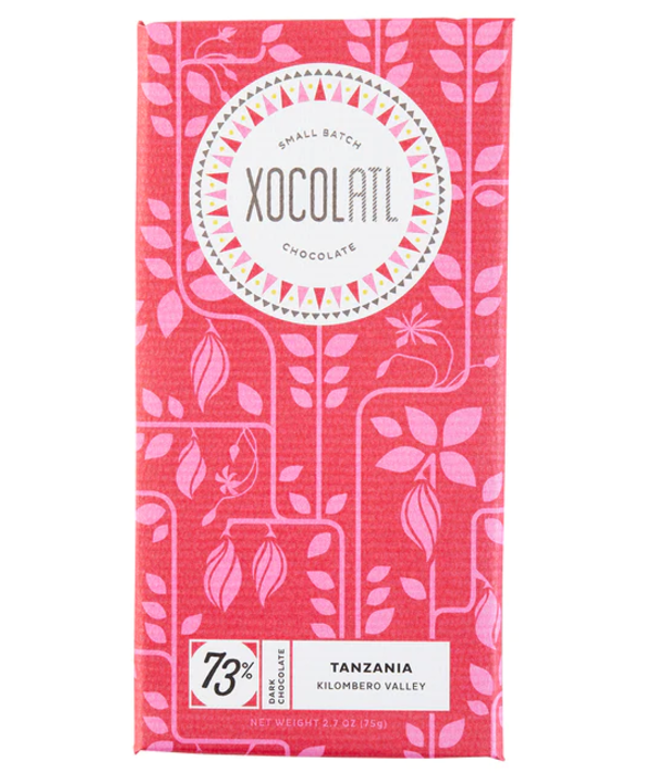 Xocolatl Xocolatl 73% Tanzania,  2.6oz.