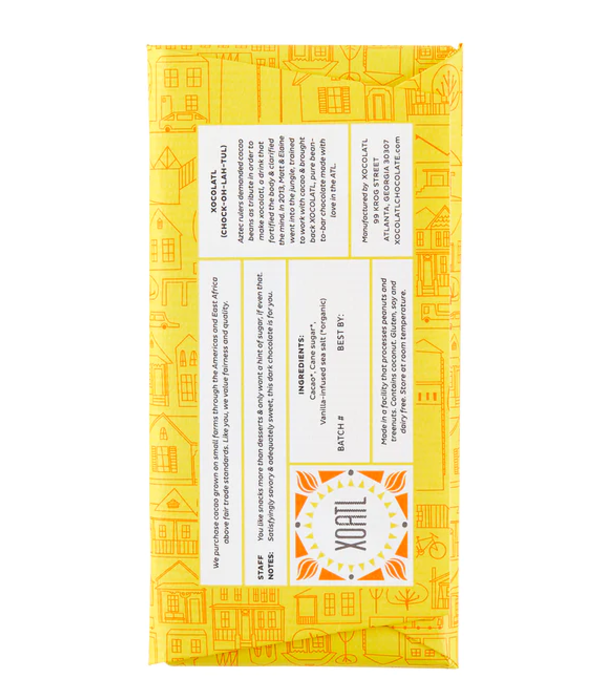 Xocolatl Xocolatl Dark & Salty, 2.6oz.