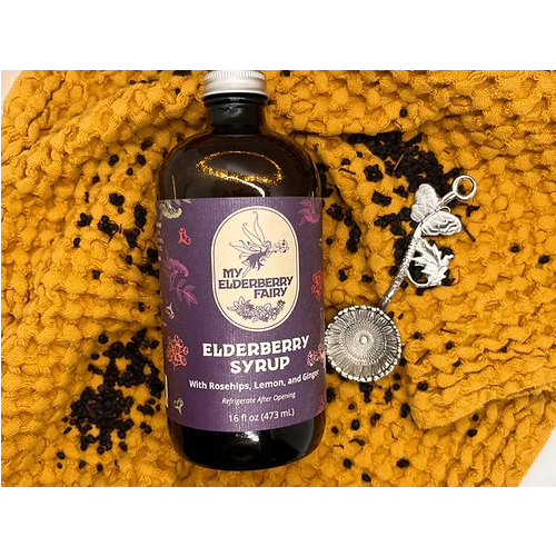 My Elderberry Fairy My Elderberry Fairy Essential Elderberry Syrup, 16oz.