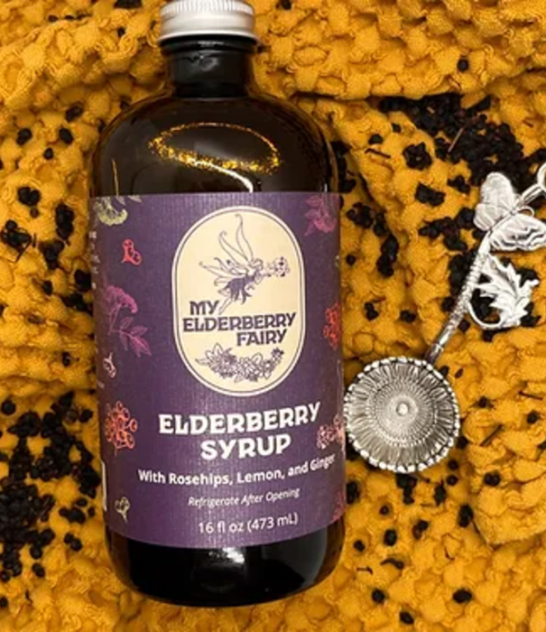 My Elderberry Fairy My Elderberry Fairy Essential Elderberry Syrup, 16oz.