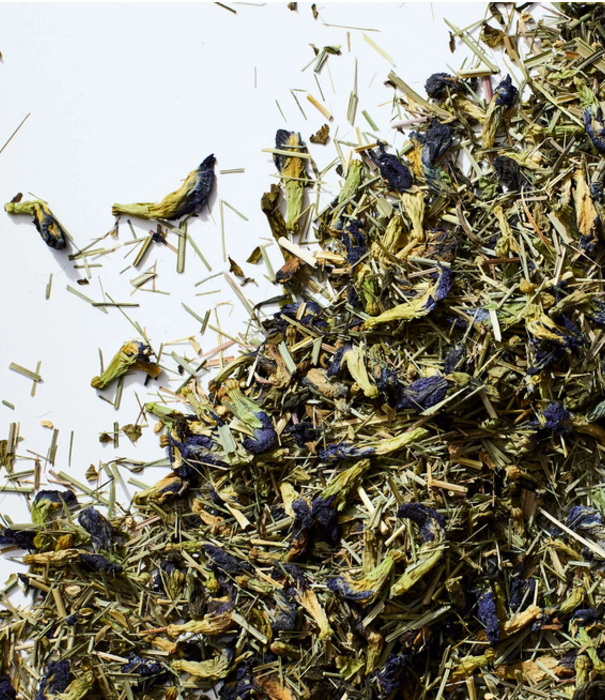 Herbs & Kettles , Lavish Blue Herbal Latte , 1.76 oz tin