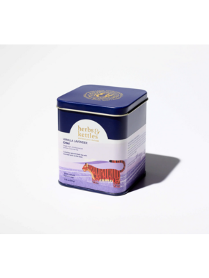 Herbs & Kettles , Vanilla Lavender Chai , 1.76 oz tin