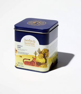 Herbs & Kettles , Masala Chai , 2.82 oz tin