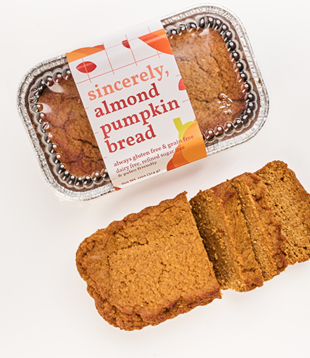 Paryani Foods Paleo Almond Pumpkin Bread