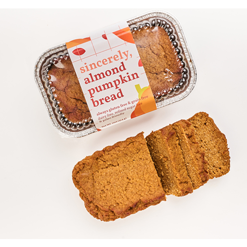 PARYANI Paryani Foods Paleo Almond Pumpkin Bread PARYANI Paryani Foods Paleo Almond Pumpkin Bread