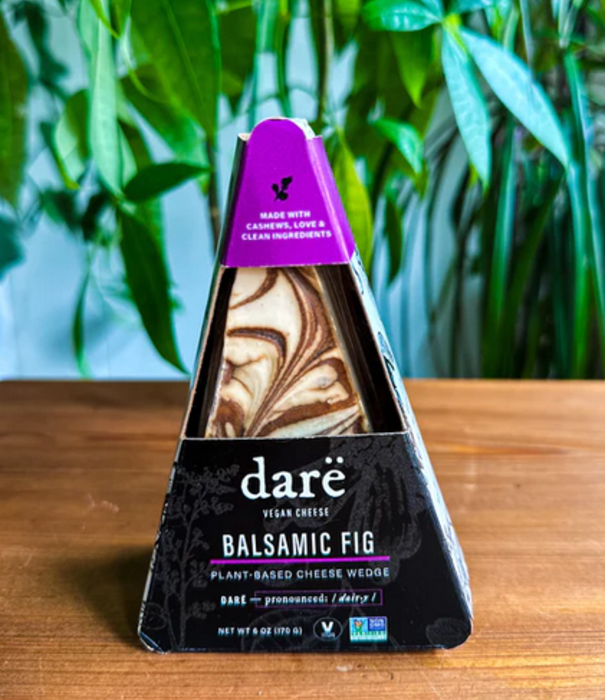 Dare Vegan Brie, Balsamic Fig, 6oz.