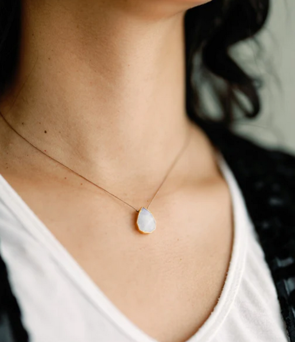 SoulKu Alchemy Necklace, Sisterhood, Moonstone DISCO