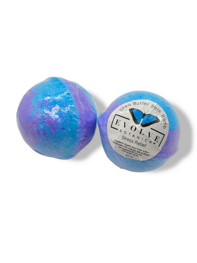 Evolve Botanica Evolve Botanica Bath Bomb, Stress Relief, 4.5oz.