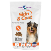 Vital Planet  Skin & Coat, 30soft chews. DISCO