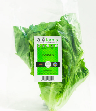 Alo Farms Lettuce, Romaine, Organic, 3ct - LOCAL