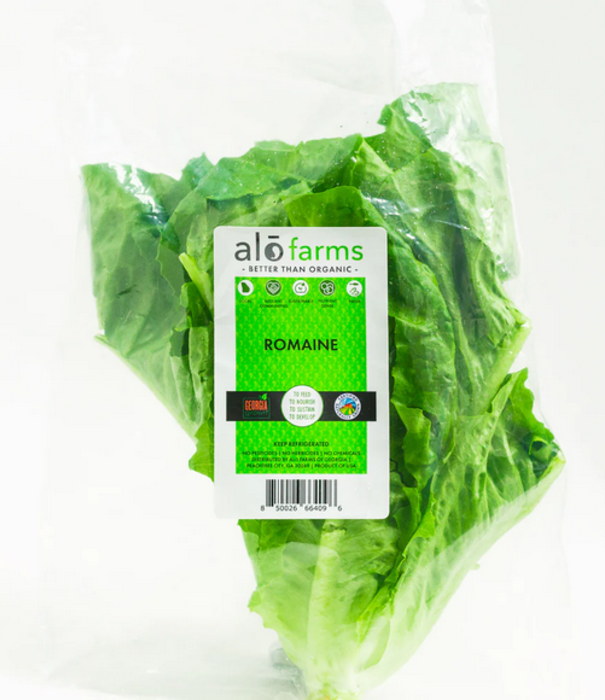 Alo Farms , Organic Romaine Lettuce, 3ct LOCAL