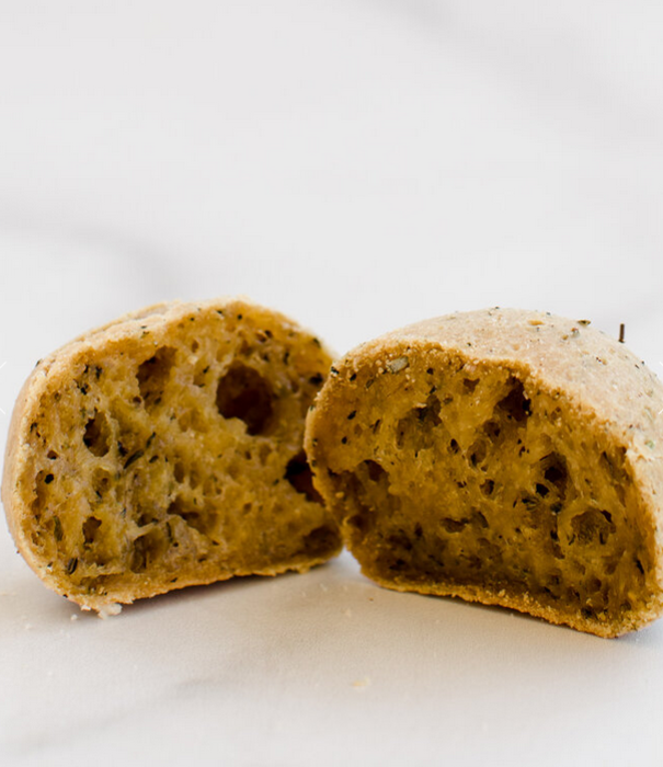 Cassava Breads Sweet Potato & Herb Cheese Bread Rolls, DF, 11oz.