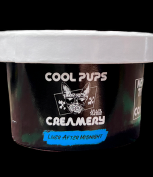Cool Pups Creamery, Dog Treats, Liver After Midnight 4oz